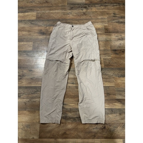 Size M Men's Koppen Tam Hiking Pants Zip Into Shorts Tan - Picture 1 of 7